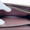 LOUIS VUITTON Damier Zippy Long Wallet purse Damier canvas Brown unisex N41661 Used