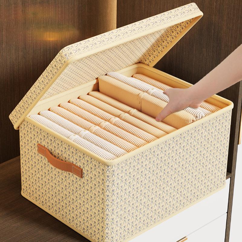 Clothes Bedding Storage Bags Home Quilt Folding Storage Box Organizer Underbed Wardrobe Closet Boxe