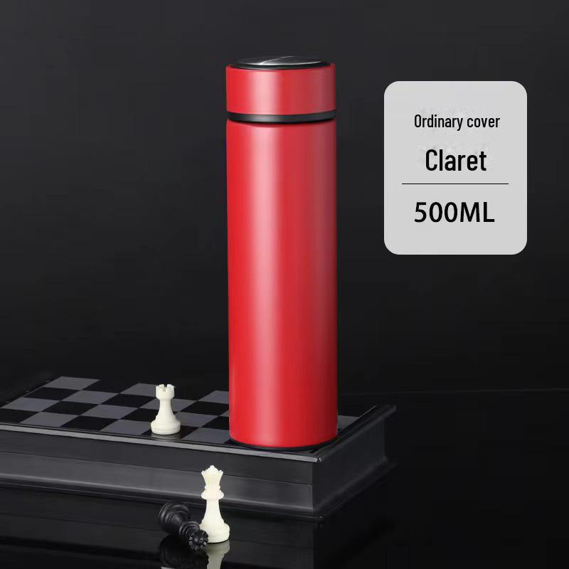 Термокружка Smart Display 2024: Нержавеющая сталь, двухслойный, портативный, цифровой дисплей для бизнеса и использования в автомобиле