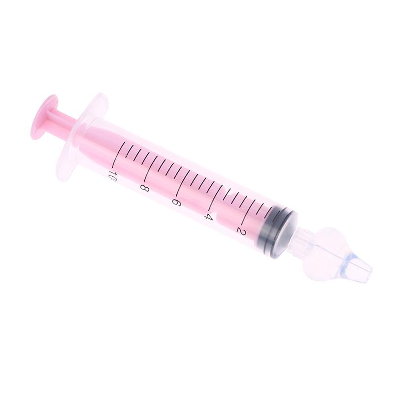 1Pc 10Ml Baby Syringe Silicone Nasal Aspirator Nasal Cleaning Care Tool