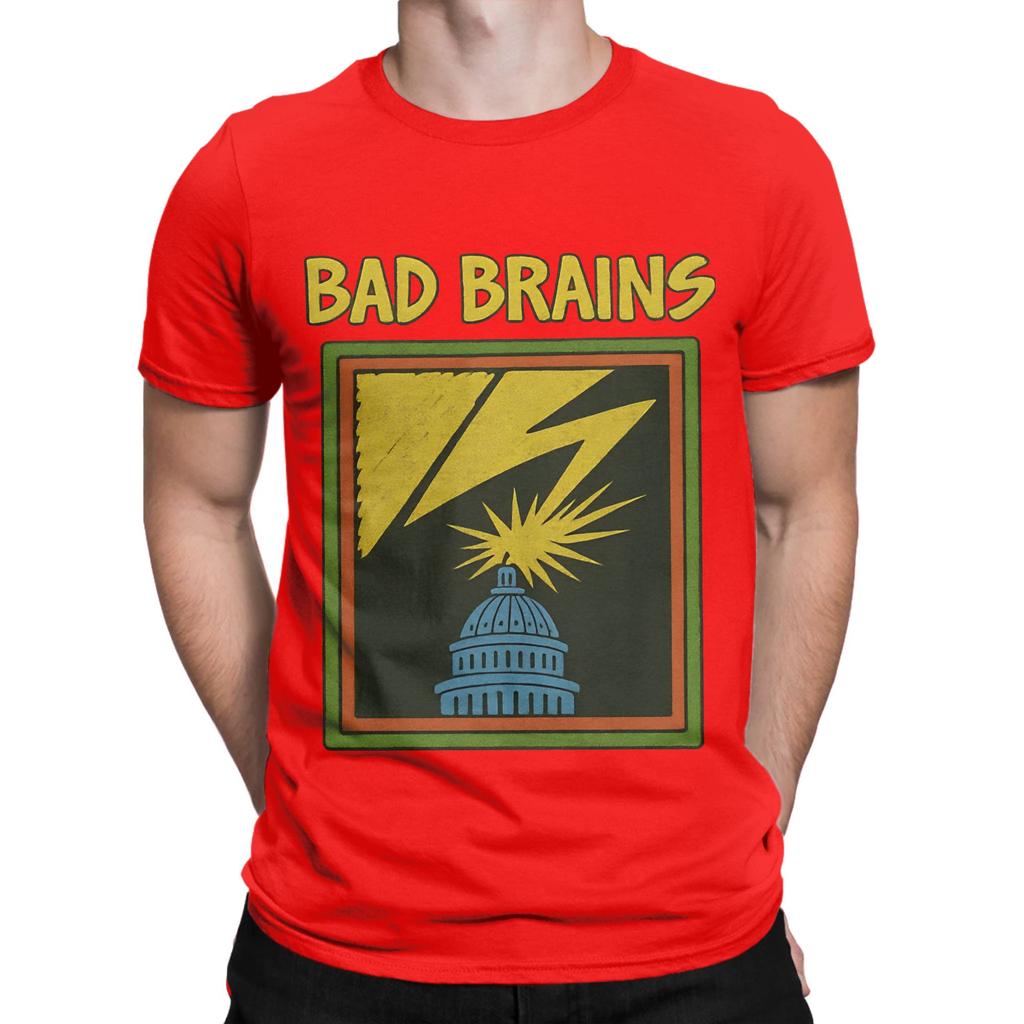 Bad Brains Punk Art Novelty 100 Cotton TShirt Bad Brains Tops Tees For Unisex