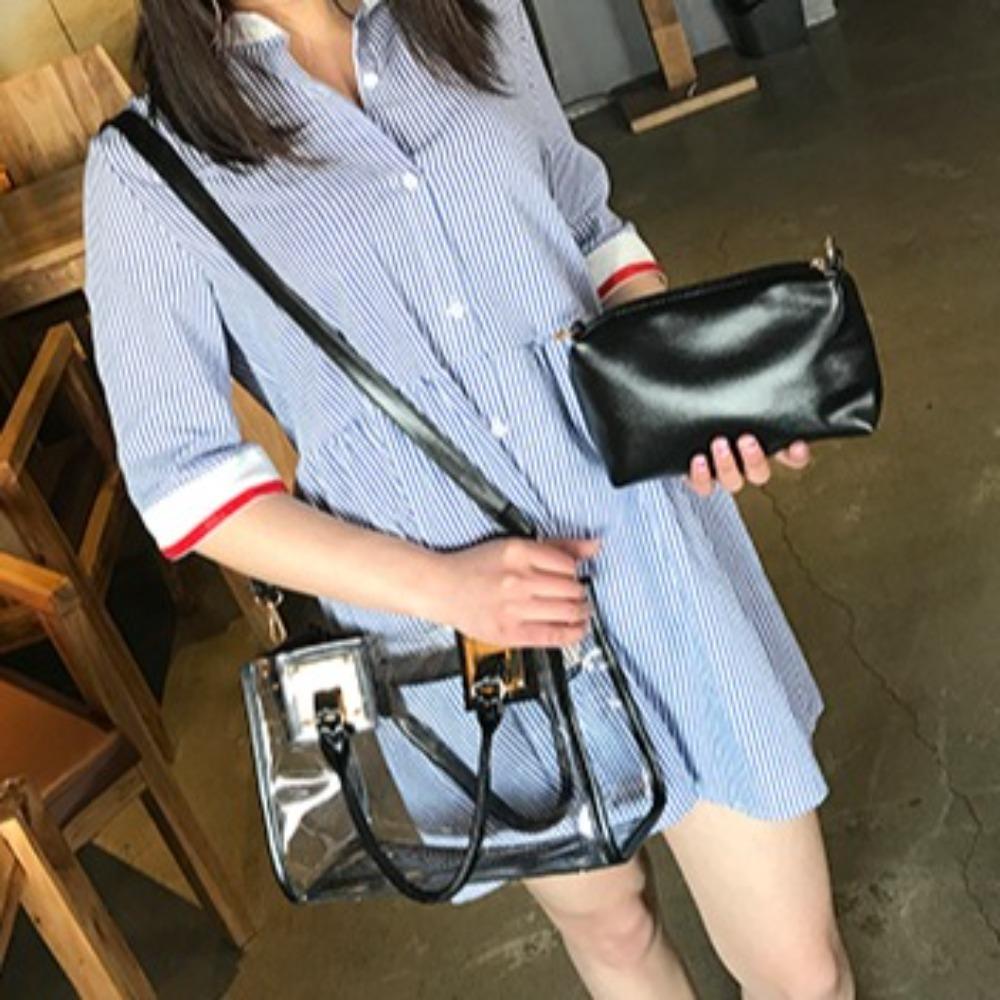 Transparent Clear Totes Bags Summer Shoulder Messenger Bag The Water-Sprinkling Festival