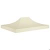 Reception Tent Roof - vidaXL - Cream - 410 X 280 Cm - Oxford 600D - UV and Weather Resistant