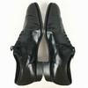 60s-70s? Vintage Edgerton Plain Toe Business Shoes Black Size 8 26.0 Men's(USED)