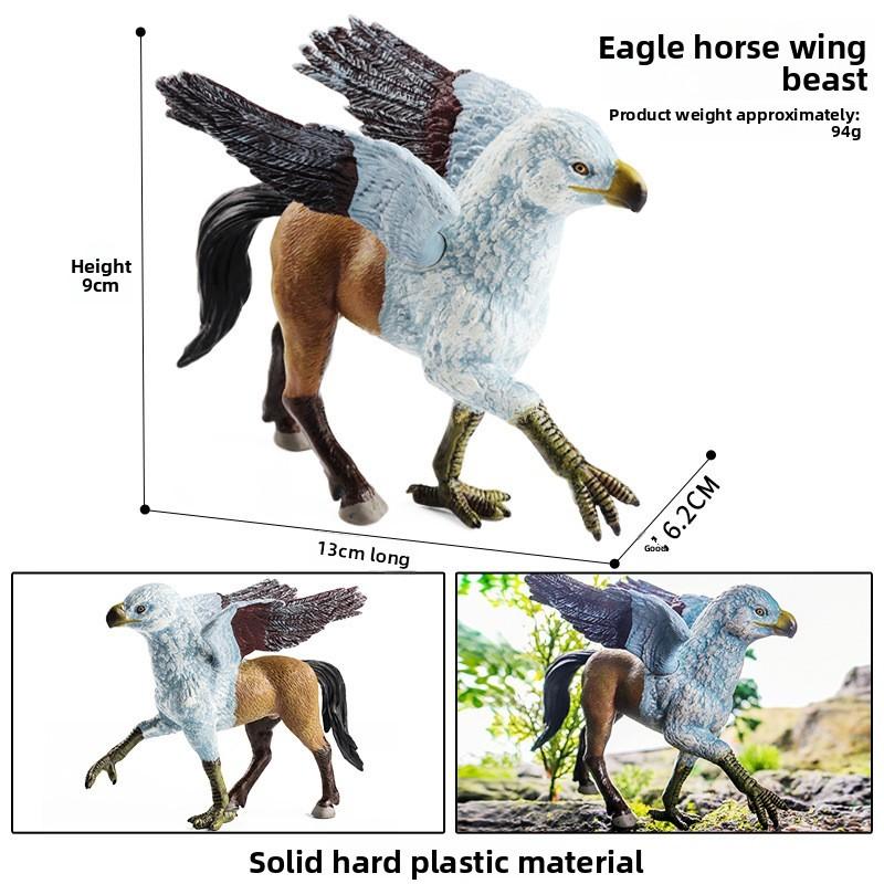 Дух Летучей Мыши Камень Бык Монстр Огнедышащий Летающий Дракон Модель Животного Для Сцены Дома с Привидениями