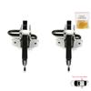 BDP1068-1 2 Pieces Rear Left AND Right Door Catch Hinge Brake Stop Check Strap Limiter for BMW 5 Series E39 1995-2004 4/5 Door 51228193448