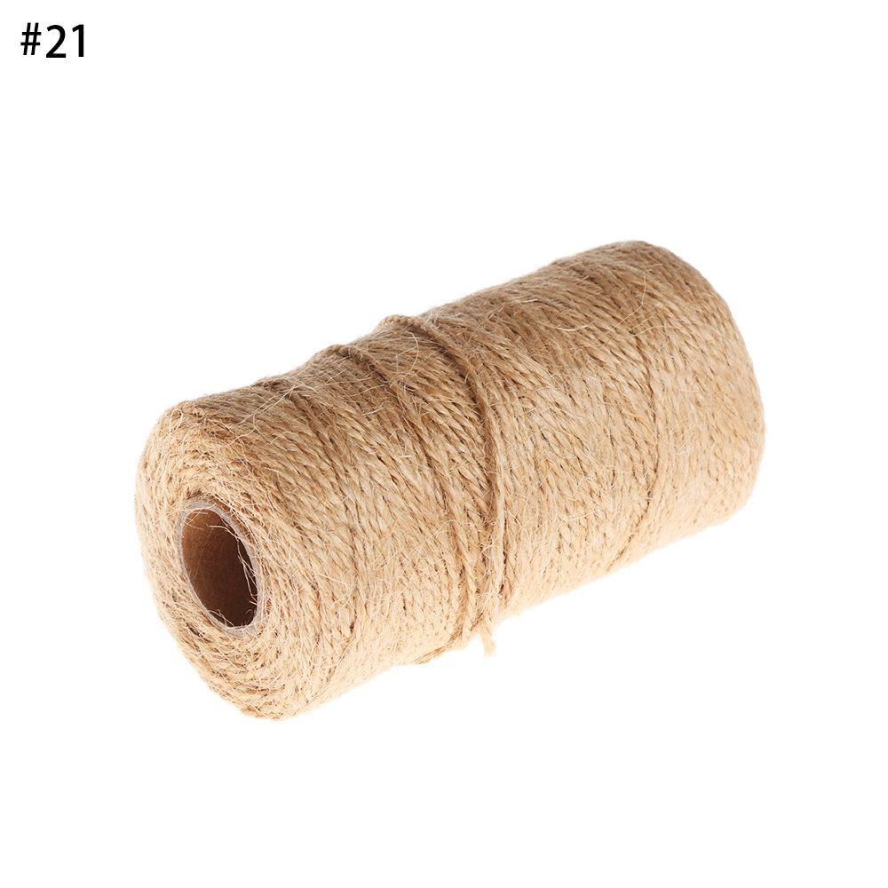 100meters/roll Bakers Home Decor Handmade Twine String Packing Craft Projects DIY Rope Cotton Cords