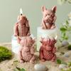 Альпийская Корова Як Черепаха Единорог Силиконовая Форма для Свечей Мультяшное Животное Дракон Щенок Гипсовые Формы для Смолы Домашнее Украшение Изготовление