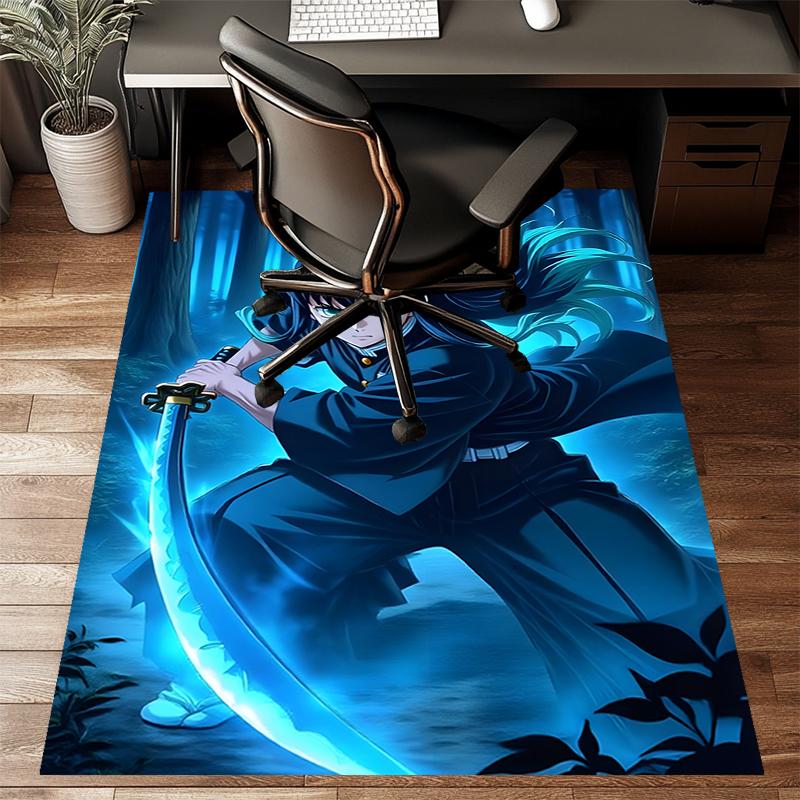 Tokitou MuichirouPrinted Area Rug Carpet for Bedroom Living Room Home Decor Rugs Mat Non Slip Mat Rug for Bedside