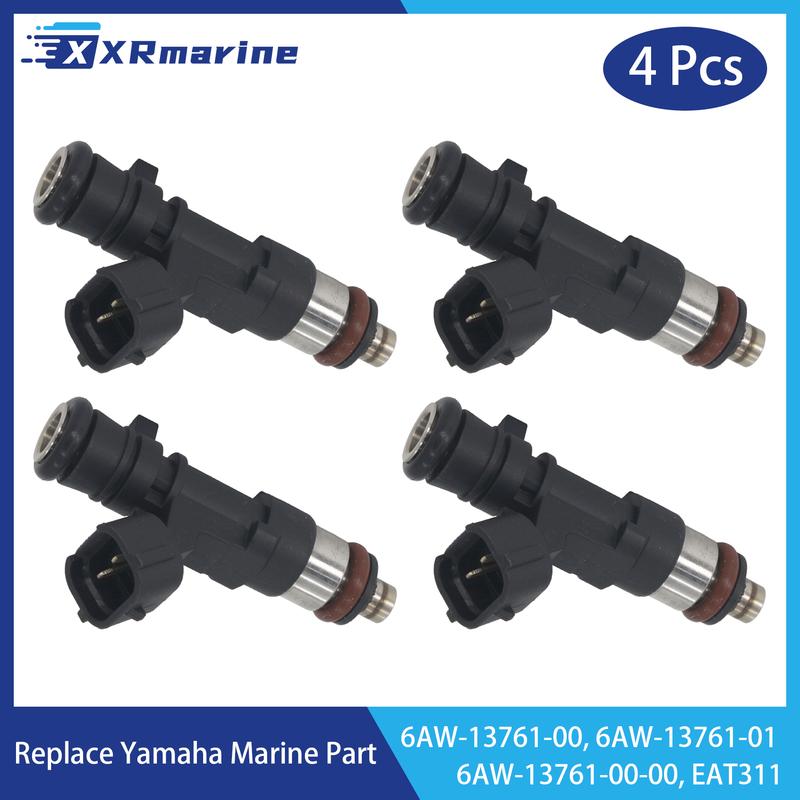 Fuel Injector Nozzle Unit 6AW-13761-00 EAT311 for Yamaha 4-Stroke F LF 200 250 300 350 HP V6 V8 Outboard Engine 6AW-13761-01