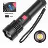 USB Rechargeable Multi-Function LED Flashlight: Super Bright, Long-Range, Portable, Durable