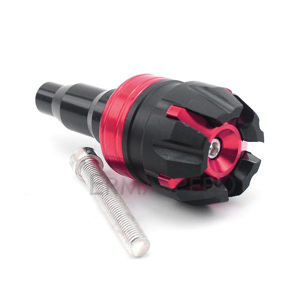 Для MT-07 MT-09 2014-ползунки рамы мотоцикла 10 мм алюминиевые ползунки рамы защита от падения мотоцикла