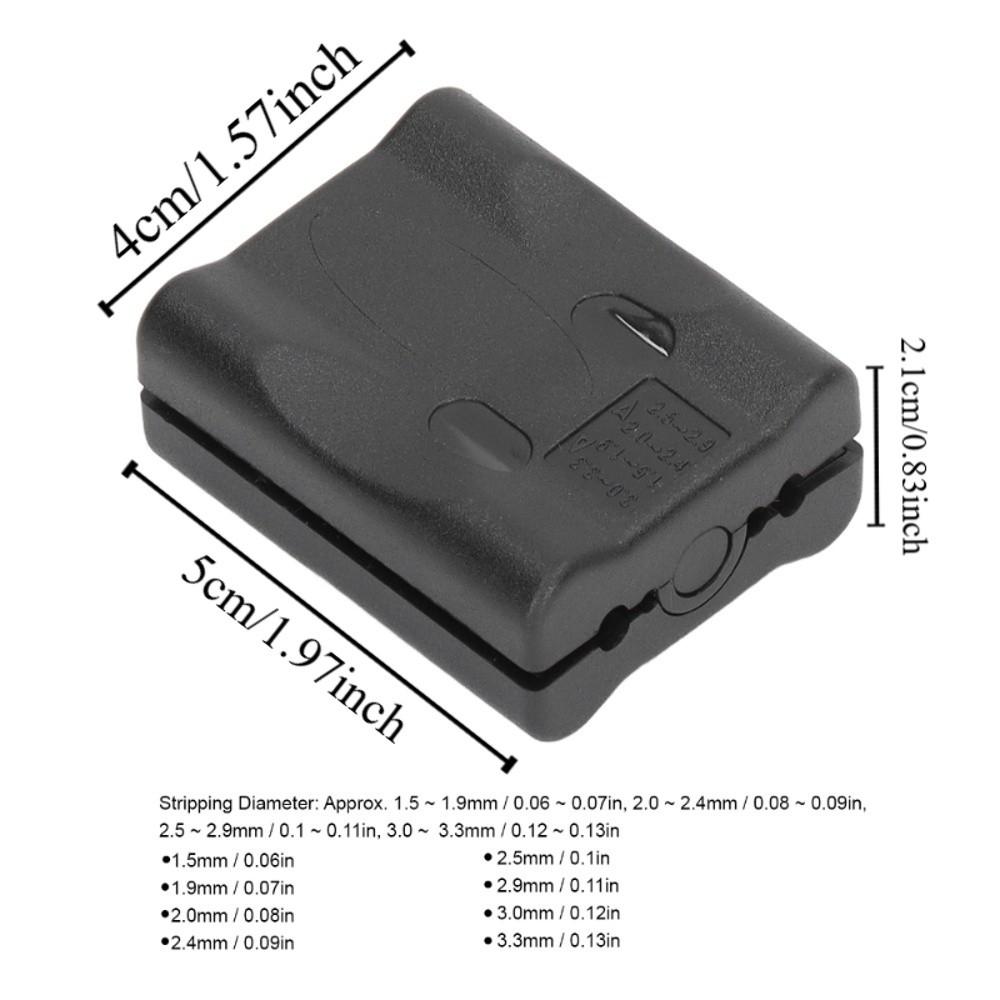 Stripping Tool Fiber Optic Tool ABS Alloy Loose Buffer Tube Cutter for Splicing/Termination