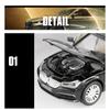 1/24 BMW 7Series 760LI Alloy Car Model Diecasts & Toy Vehicles Металлическая игрушечная модель автомобиля High Simulation Collection Подарки для детей
