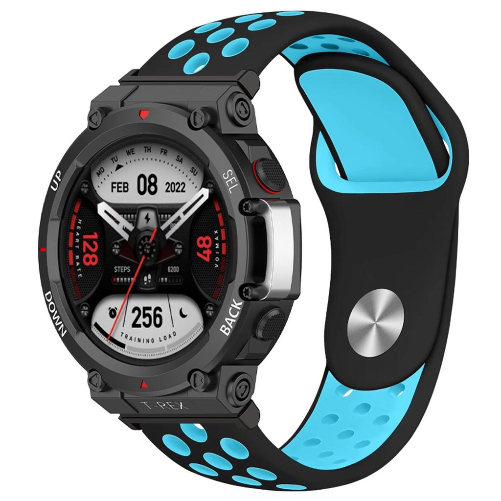 Дышащий силиконовый ремешок для умных часов Huami Amazfit T-Rex 3, спортивный браслет, ремешки для Amazfit T Rex Trex Pro Ultra Correa