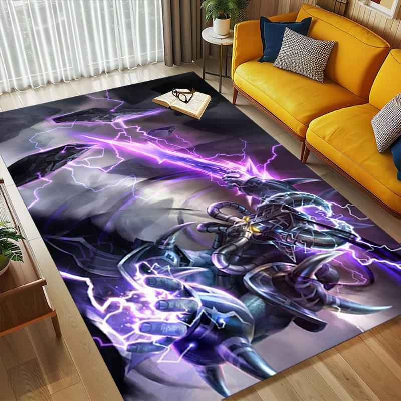 Dark Thunder Living Room Nonslip Area Rug Soft Carpet For Bedroom Game Playroom Sofa Office Home Decor Doormat Christmas Gift C9302122