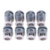 4Pcs Shower Rooms Cabins Pulley Shower Room Roller Runners Wheels Pulleys