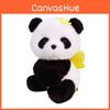 Plush Panda Toy With Soft Polyester Filling For Kids Birthday Gift