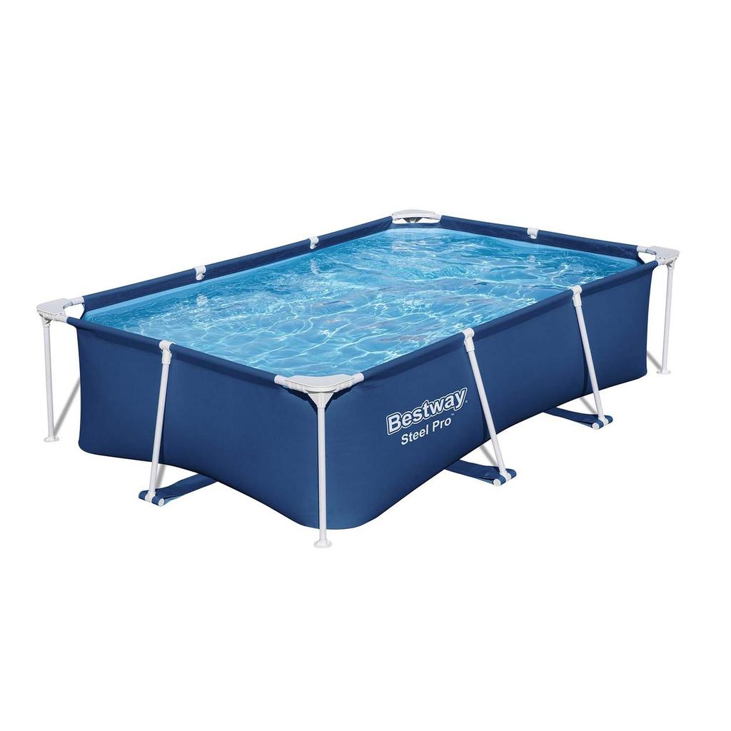 Каркасный садовый бассейн 259x170x61 см Набор 15-в-1 Bestway 56403N