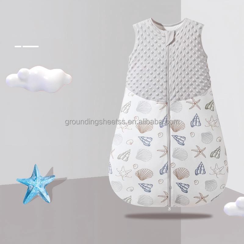 CPC Spring Autumn Baby Sleeping Bag Cotton Infant Wearable Blanket Anti Startle Newborn Sleep Sack