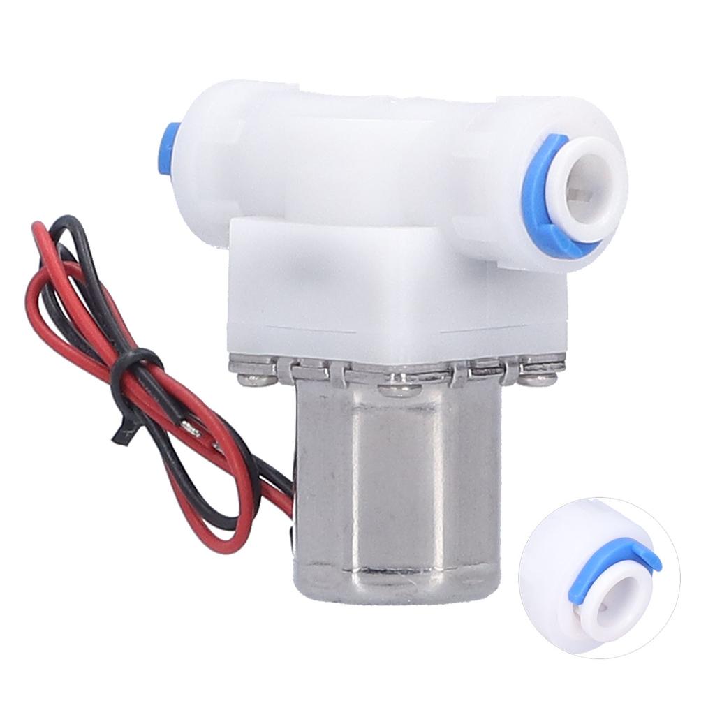 1 4in Solenoid Valve Drinking Water Quick Connector Bistable Pulse Hydraulic Equipment DC4.5V