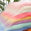 25X45Cm Long Faux Fur Fabric For Needlework Animal Suit Fur Material Diy Doll Hair Long Hair Plush Sewing Fabric