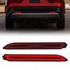 For Toyota RAV4 Camry Rear Light Kit Reflector Fog Lamp Bumper Brake Red for Lexus IS-F GX470 RX300 Sienna Venza Reiz Innova