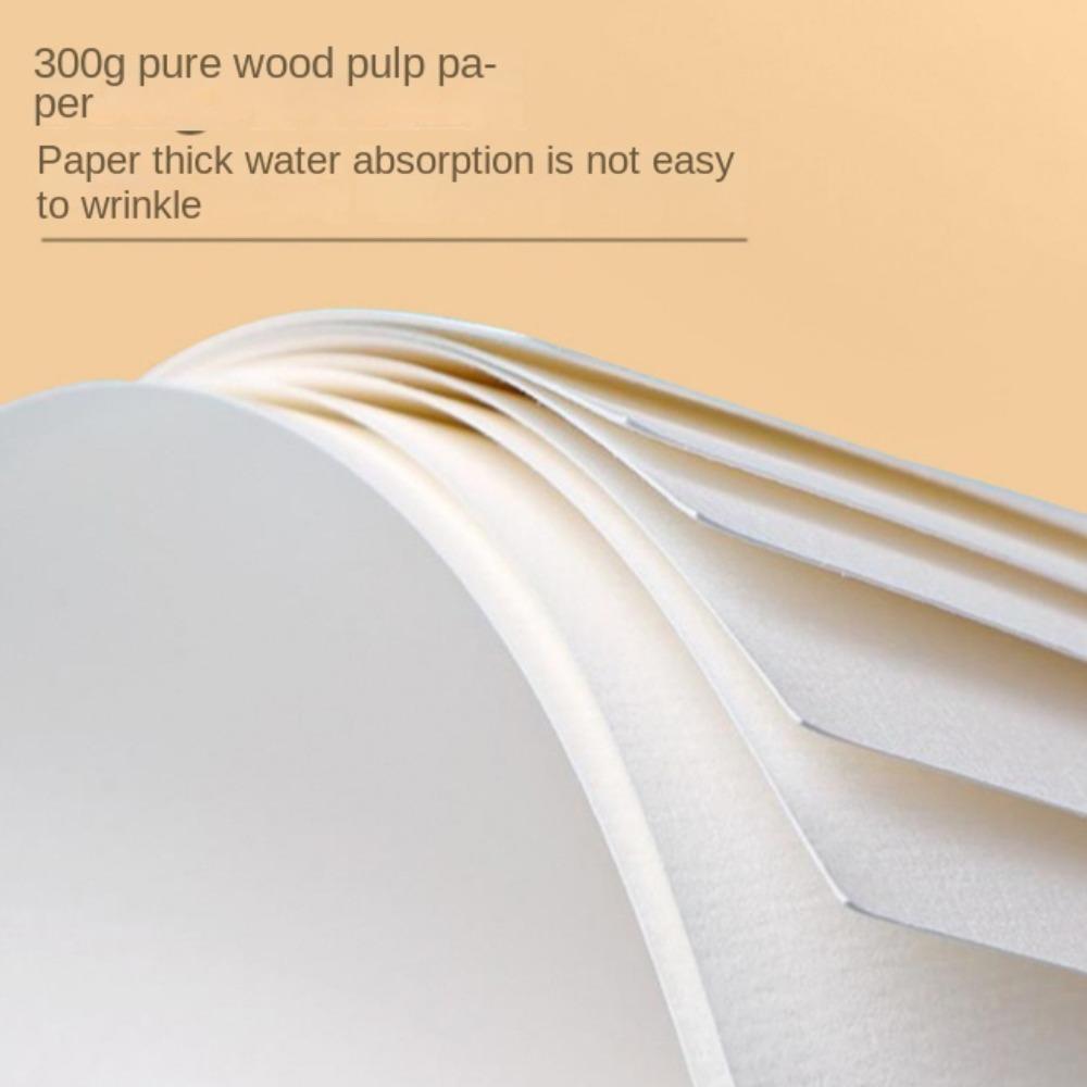 Блокнот для акварельных зарисовок с цветами, красочная мини-книга для акварельной живописи, художественные принадлежности