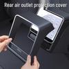 Fits Tesla Model 3/Y Refresh: Rear Air Vent Cover for Interior Air Conditioning Protection.