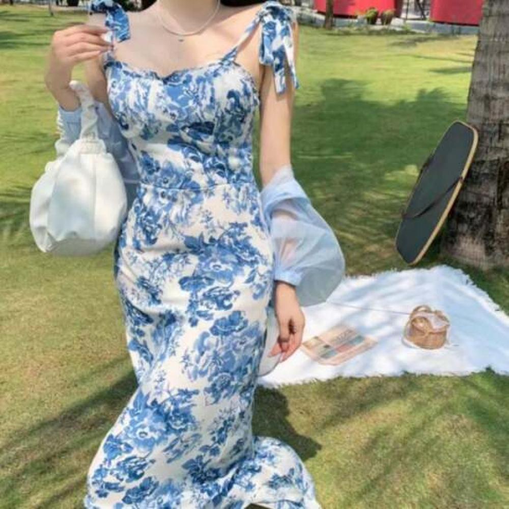 Shop Women Vacation Goddess Sleeveless Long Dress Xl Won Wdr Wfk54np