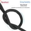 Self-Wrapping Braided Cable Sleeve