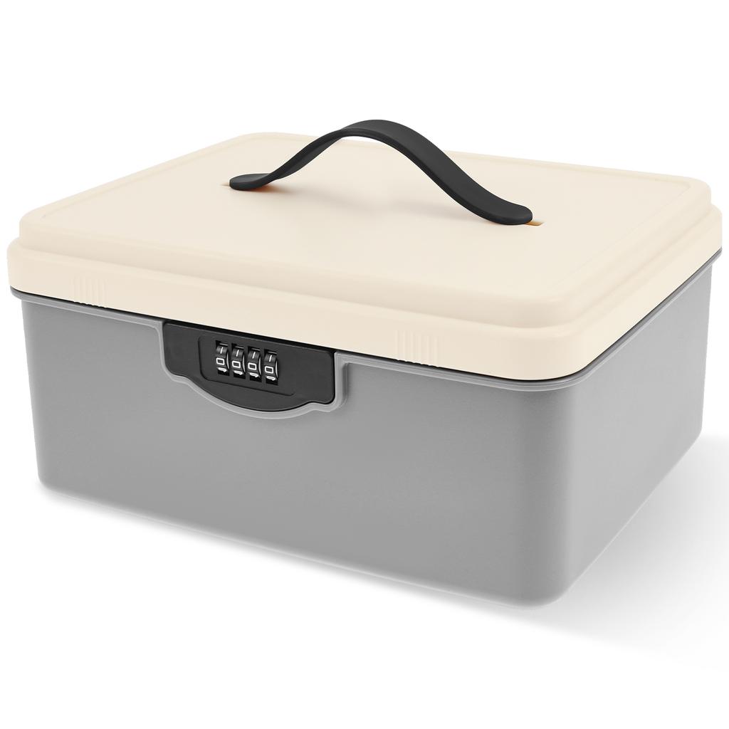 Цифровой кодовый замок Сейф Запираемый ящик для лекарств Паспорт Телефон Офисные документы Наличные Ювелирные изделия Безопасность конфиденциальности Чемодан