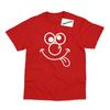 Red Nose Funny Funky Face Day Printed Red Cotton Adult and Child T-Shirt
