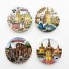 3D Spain Resin Fridge Magnet Hand Painted Refrigerator Magnetic Stickers Tourist Craft Souvenir Gift Collection Decoration