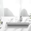 Deli 18257 Power Strip with 3+3 Outlets