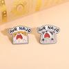 Aur Naur Cute Animal Enamel Pins Cartoon Hamster Raccoon Brooches Lapel Badges Clothes Funny Jewelry Gift for Kids Friends