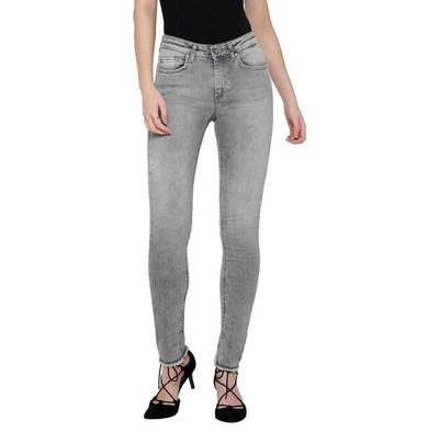 Only Blush Mid Waist Skinny Ankle Raw REA0919 джинсы