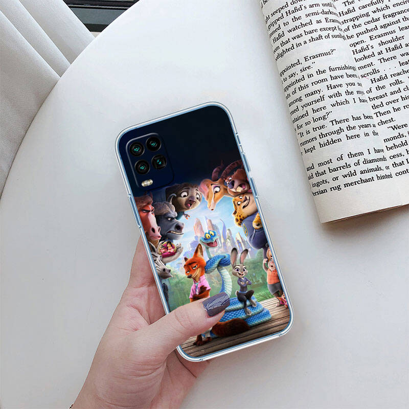 MH158 Чехол для телефона Zootopia для Motorola G34 G32 G31 G14 G15 G84 G62 E32 G24 G72 G71 G73 G85 G200 G60 G52 G51 G50 G42 G41 G32 G30