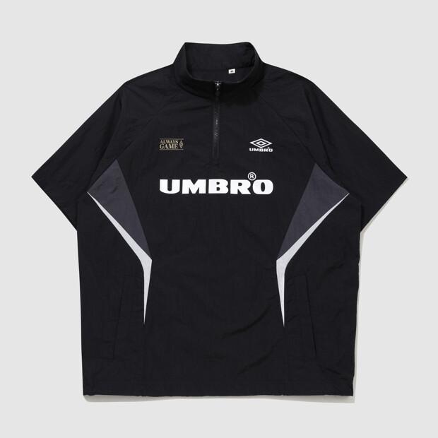 Umbro Hbl Bloke Анорак с коротким рукавом и воротником-стойкой Черный (Uq223Cwt52) (Тип)