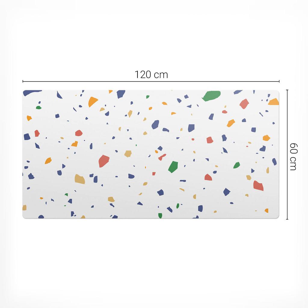 Podkładka Biurkowa Dla Grafików I Projektantów Kolorowe Konfetti 120X60 Cm