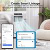 ONENUO Tuya WiFi Humidity Temperature Sensor with External Probe LCD Thermometer for Smart Home APP Monitoring for Refrigerator