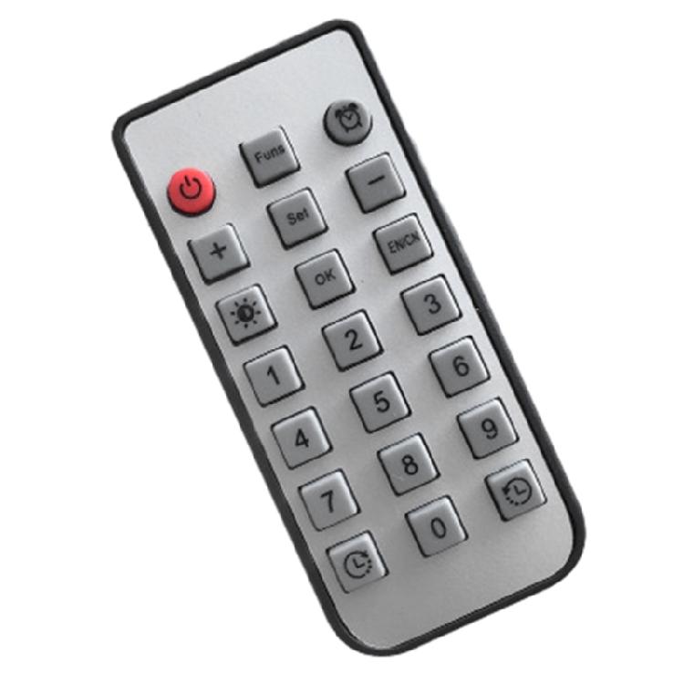 Светодиодный цифровой будильник с регулируемой яркостью, настенный и настольный