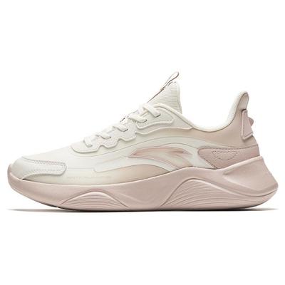 Удобные универсальные нескользящие прочные низкие кроссовки для бега женские кроссовки белые бежевые 922355540-5