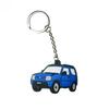 Оригинальный брелок-брелок Suzuki Jimny JB23, двусторонний, резиновый, сине-белый, OEM 99000-79NK0-079