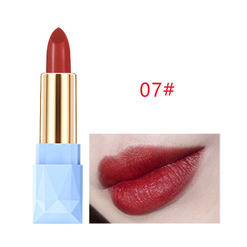 Cute RED Tube Mouth Red Brick Red Aunt Lipstick - Непростой сладкий бархат