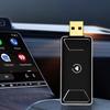 Wireless Carplay Android Auto Adapter Plug & Play Wired To Wireless Carplay Dongle for OEM Wired CarPlay Android Auto Cars