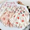 Girls' Summer Shorts Children's Baby's New Loose Outer Pants Lace Thin Design