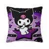 Пользовательская наволочка для подушки с Куроми Sanrio, аниме, бархатная, милая, декоративная наволочка для диванной подушки, декор для дома