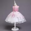 Girls Party Dress Kids Tulle Gown Pageant Host Performance Princess