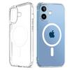 Transparent Magnetic Phone Case For iPhone 16 15 14 13 12 11 Pro Max Plus Wireless Charging Protective Cover Shell for Magsafe